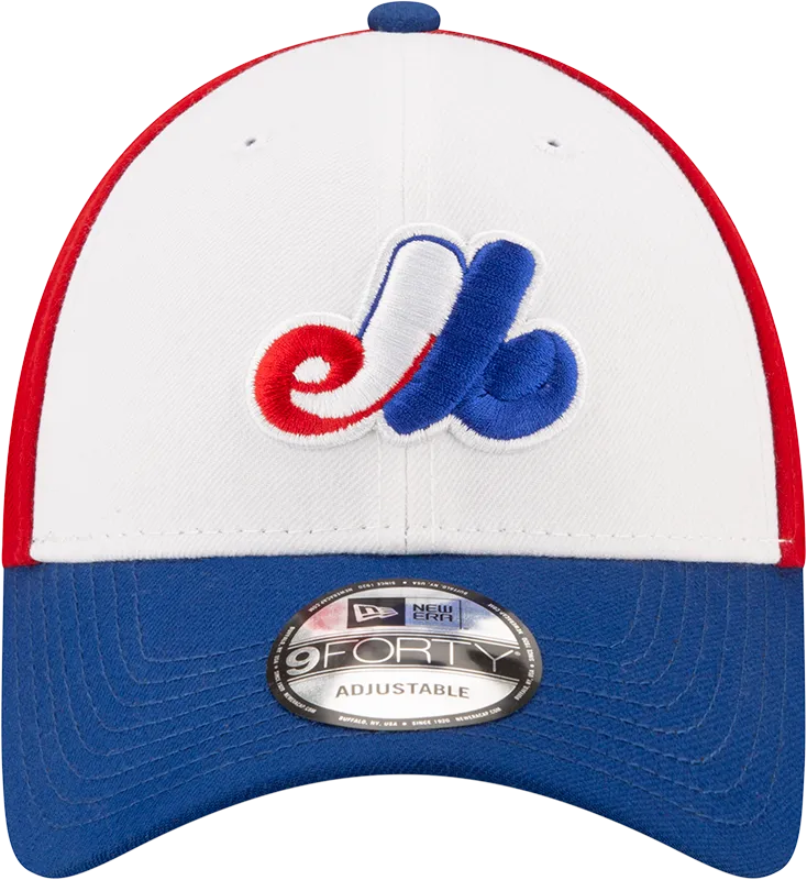 Montreal Expos New Era 9Forty Tri-Colour Adjustable Youth