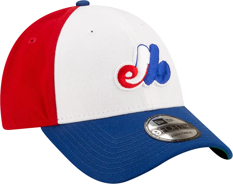 Montreal Expos New Era 9Forty Tri-Colour Adjustable Youth