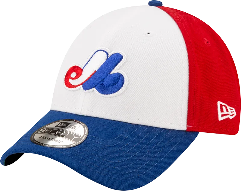 Montreal Expos New Era 9Forty Tri-Colour Adjustable Youth