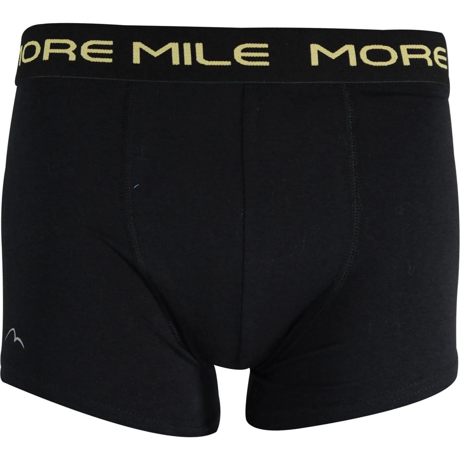 More Mile Classic (2 Pack) Mens Boxer Shorts - Black