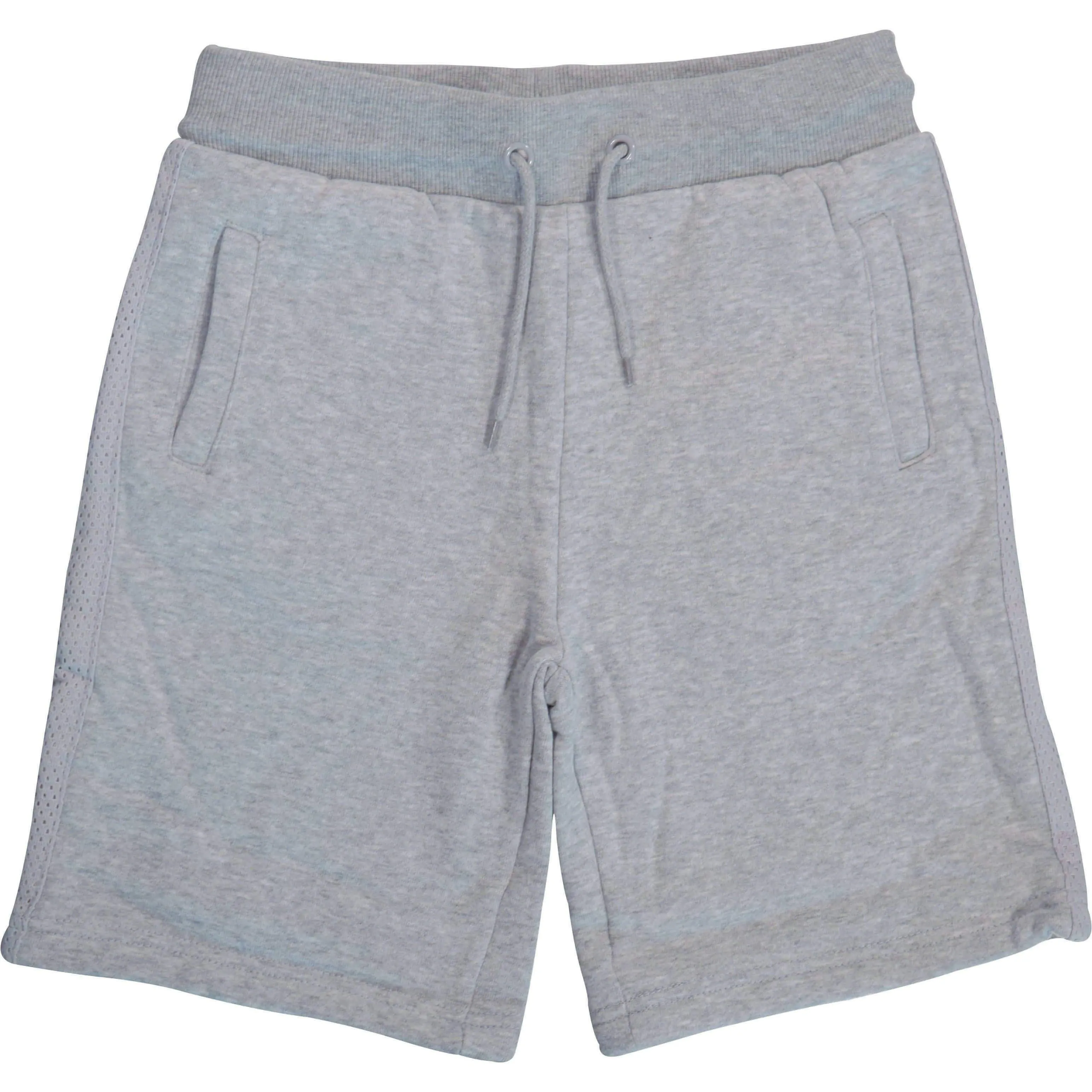 More Mile Fleece Boys Sweat Shorts - Grey