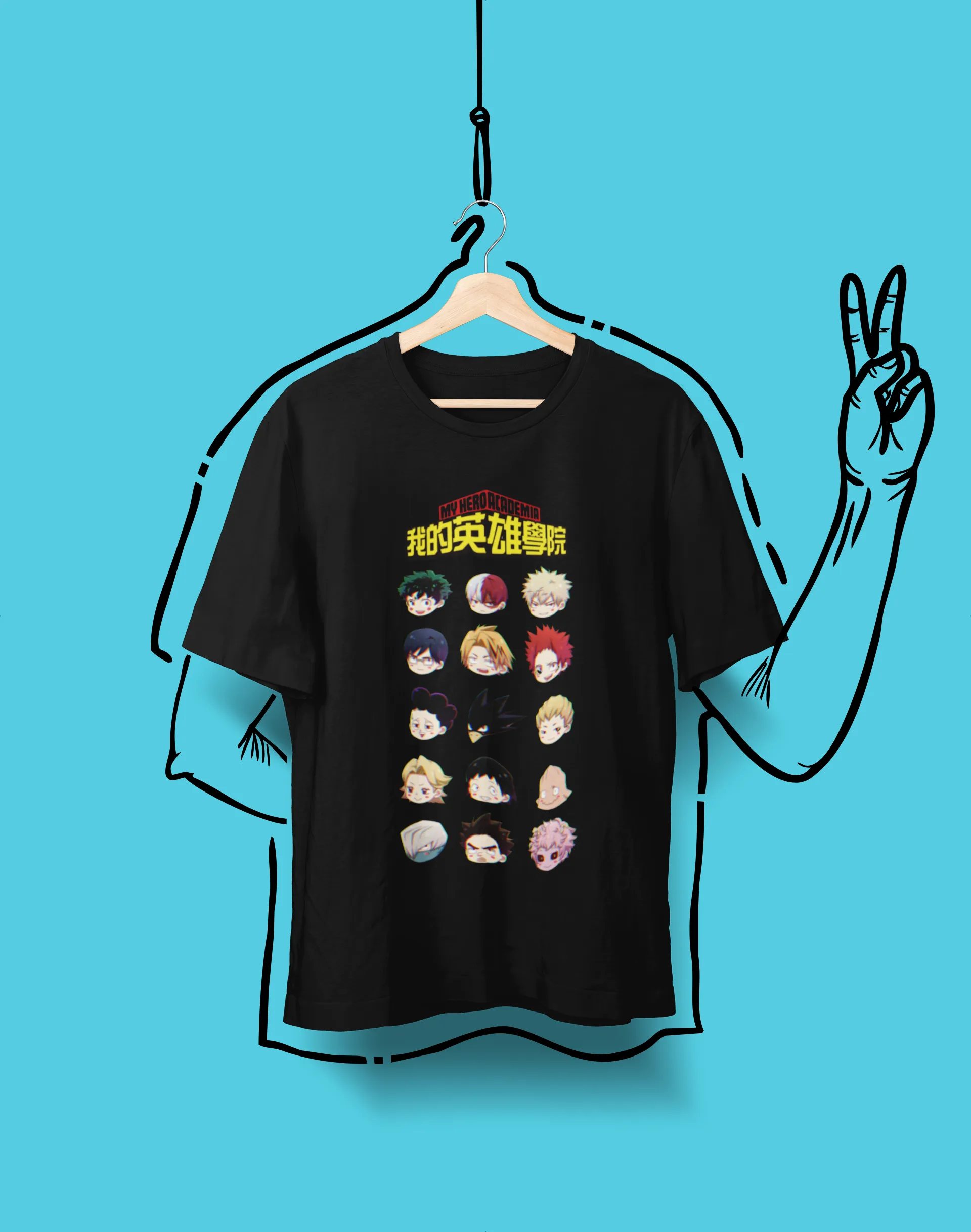 My Hero Academia (Squad) - Heavy Cotton Tee