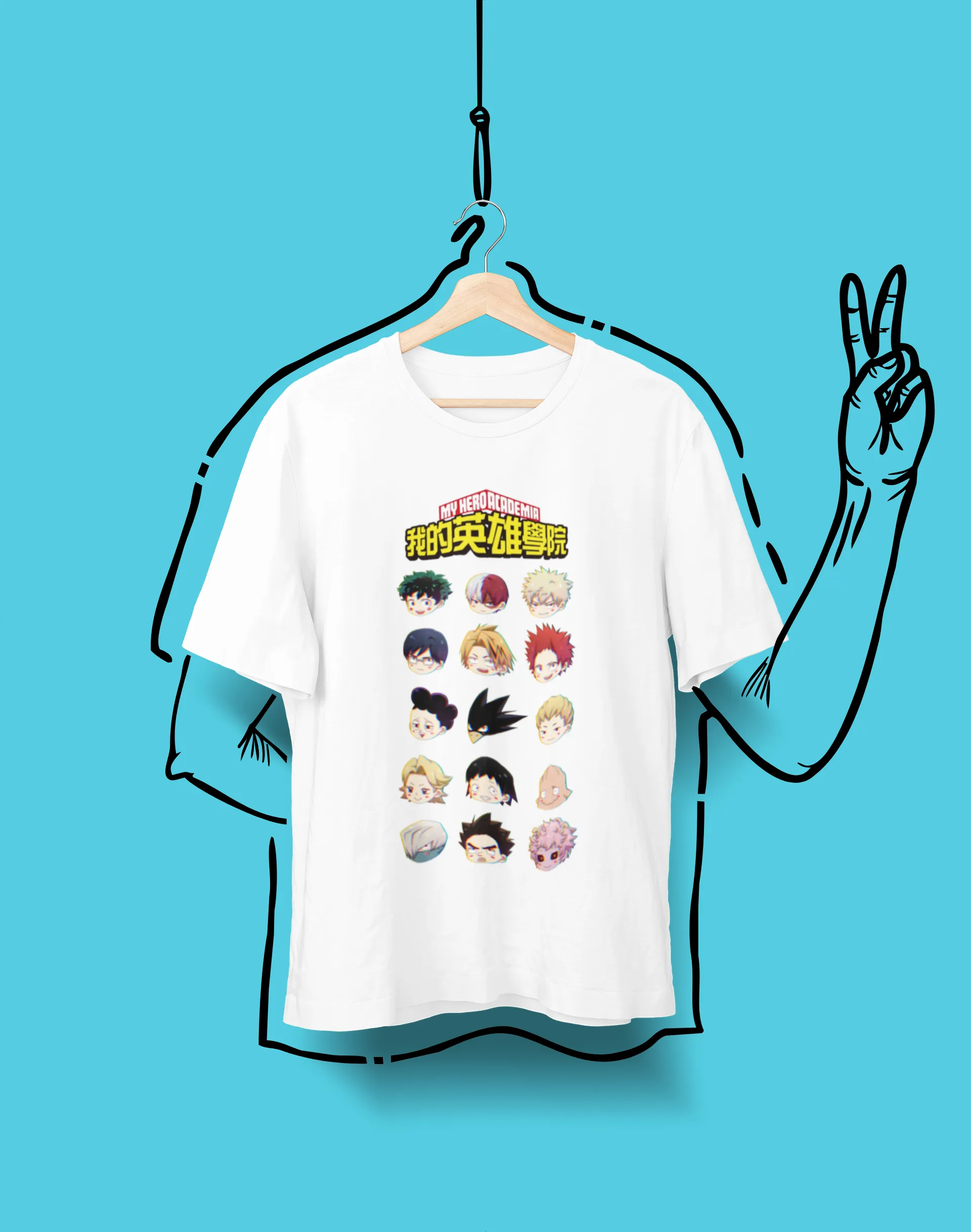 My Hero Academia (Squad) - Heavy Cotton Tee