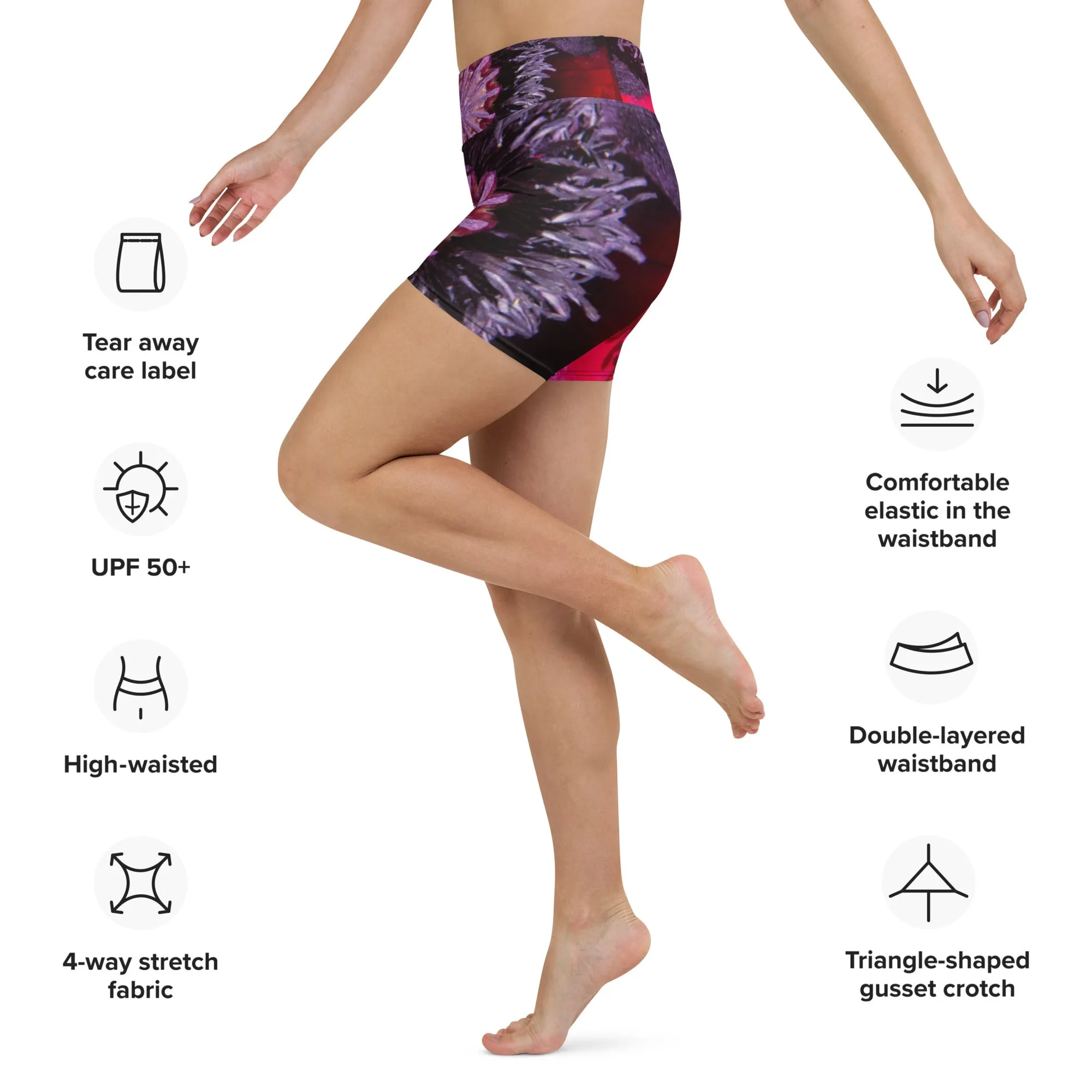 MY Poppy Yoga Shorts