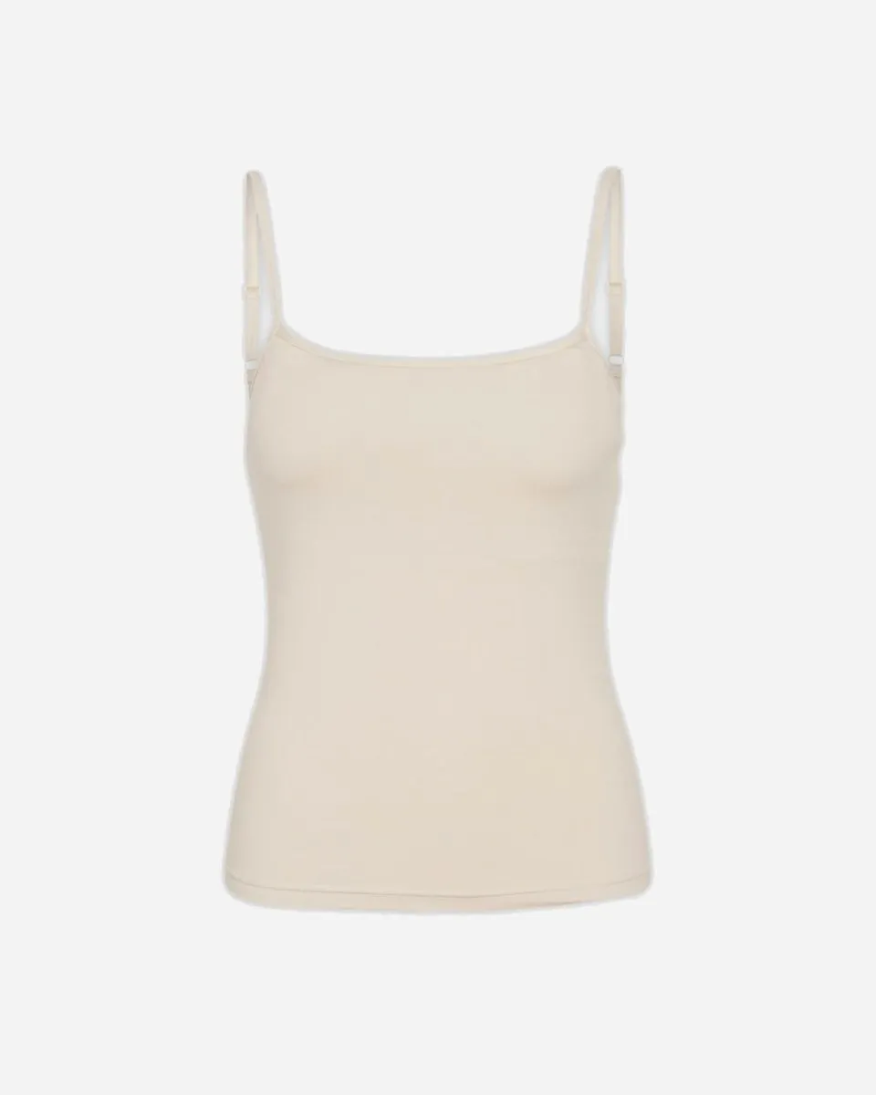 MY x ELSK® LUNAR LUXE TOP - OATMEAL