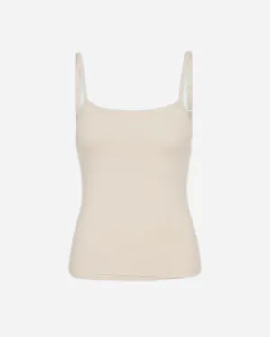 MY x ELSK® LUNAR LUXE TOP - OATMEAL
