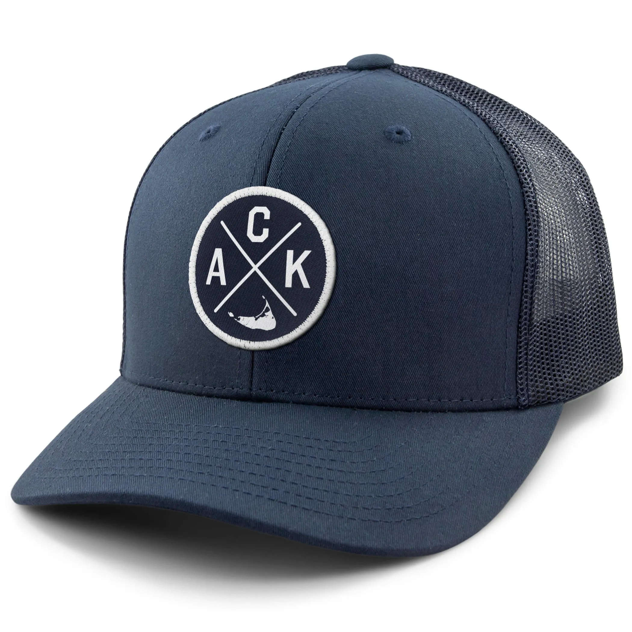 Nantucket ACK Emblem Classic Snapback Trucker