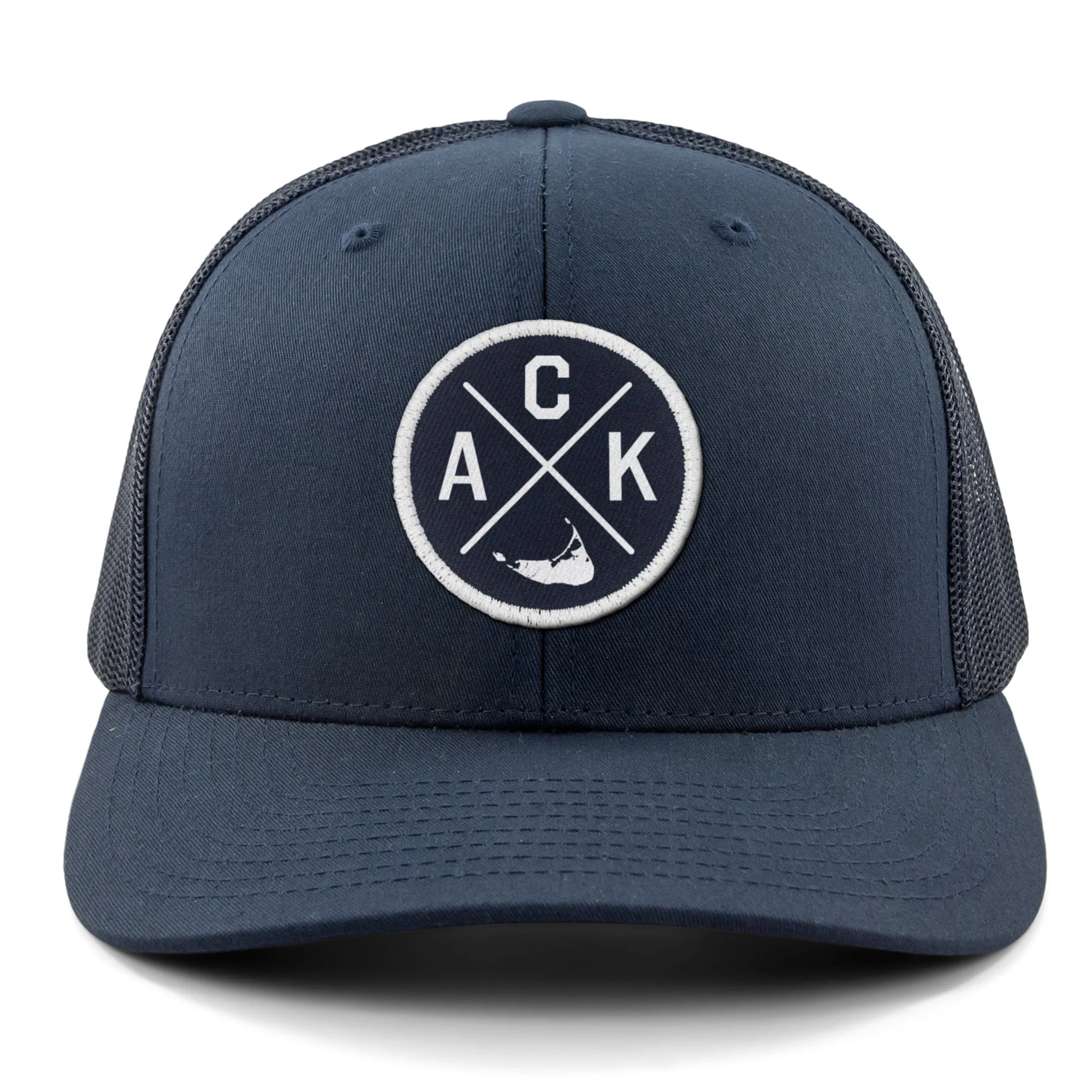 Nantucket ACK Emblem Classic Snapback Trucker