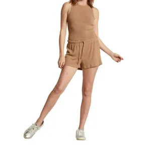 NEW PERFECTWHITETEE clapton sweatshorts in walnut