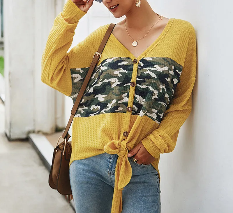 New Temperament Commuter Sweater Top