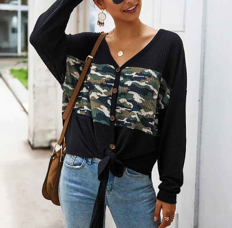 New Temperament Commuter Sweater Top