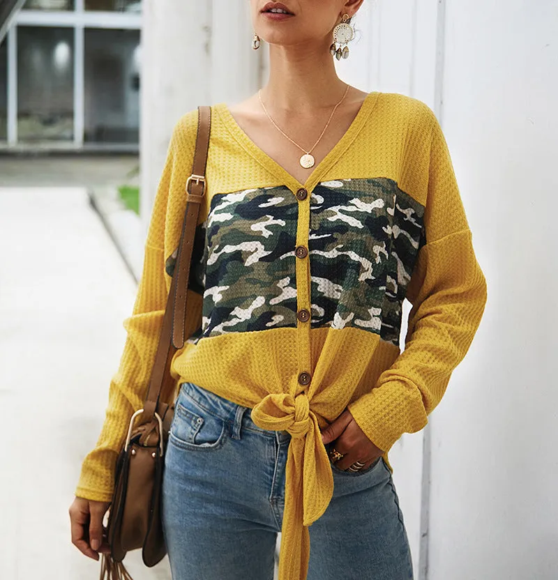 New Temperament Commuter Sweater Top