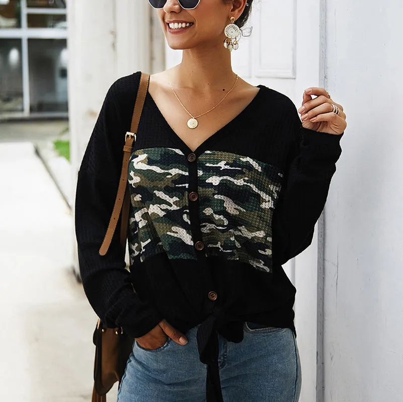 New Temperament Commuter Sweater Top