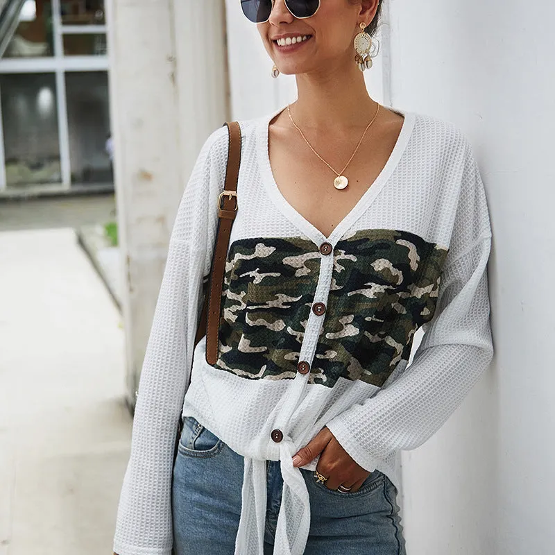 New Temperament Commuter Sweater Top