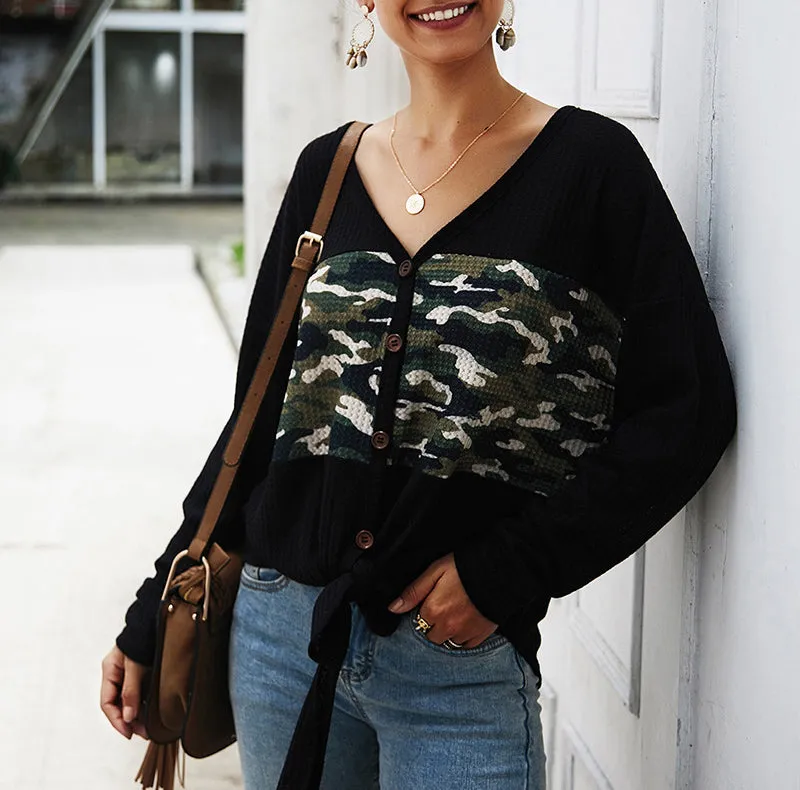 New Temperament Commuter Sweater Top