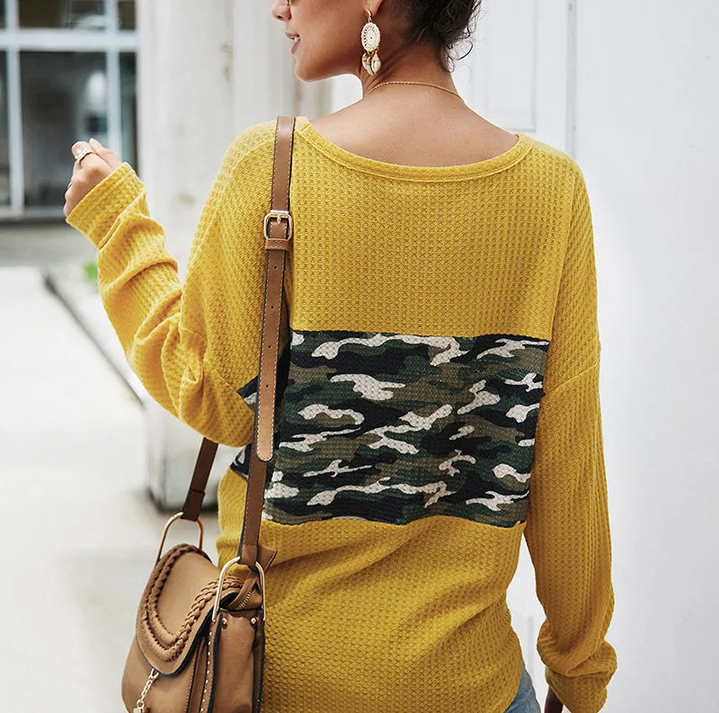 New Temperament Commuter Sweater Top