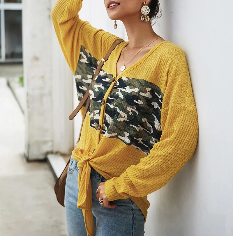 New Temperament Commuter Sweater Top