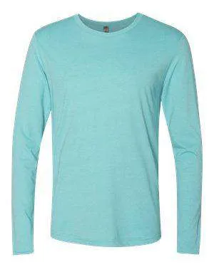 Next Level Men's Tri-Blend Long Sleeve Crew T-Shirt - 6071