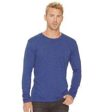 Next Level Men's Tri-Blend Long Sleeve Crew T-Shirt - 6071