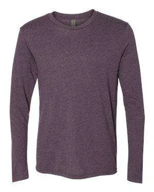 Next Level Men's Tri-Blend Long Sleeve Crew T-Shirt - 6071