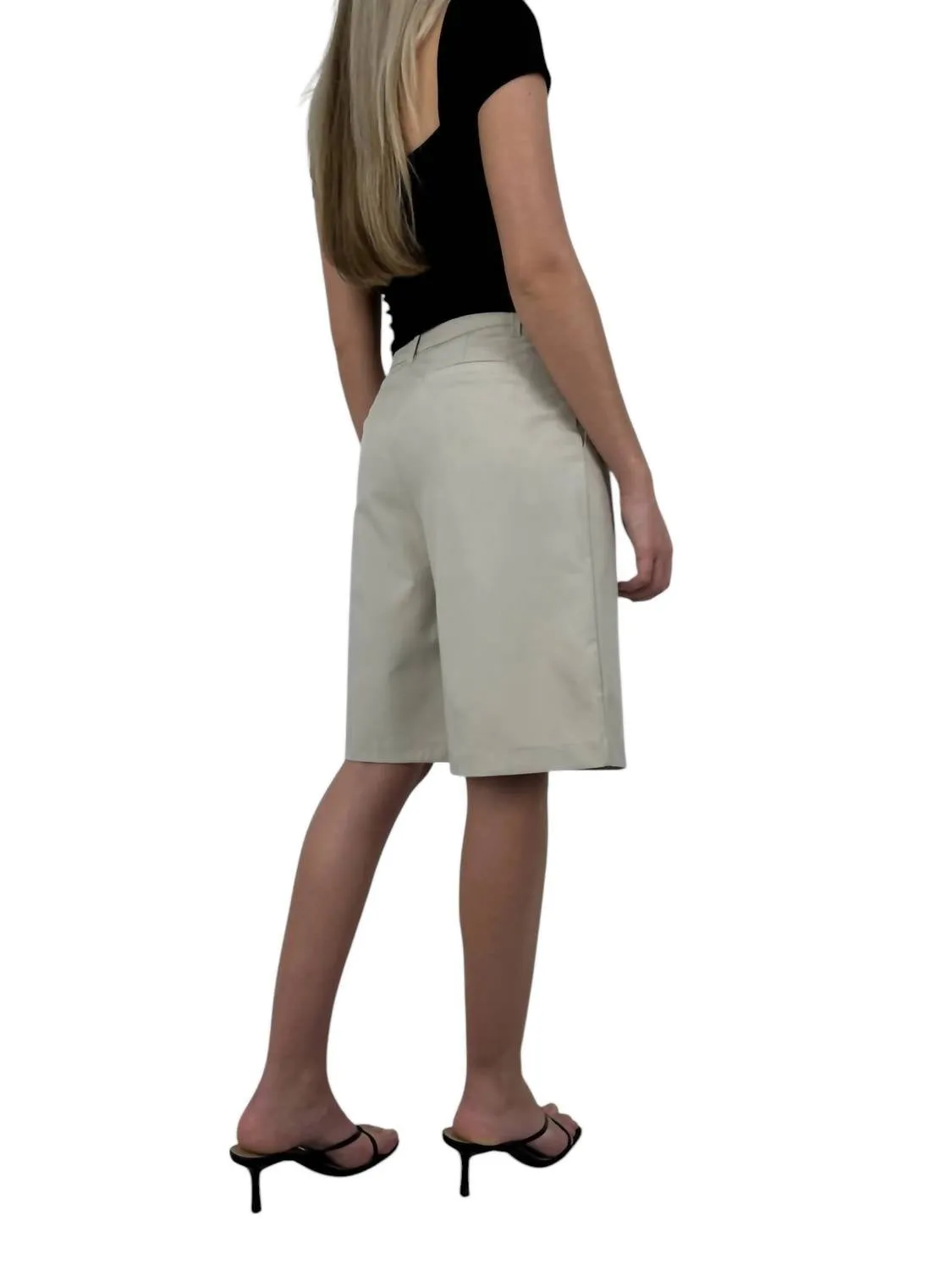 Nia - Menswear Trouser Shorts