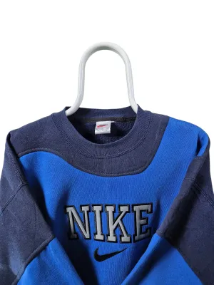 Nike 90s spell out rework sweater maat L