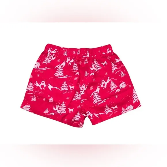 NWOT Hollister Christmas Shorts Pajama Set