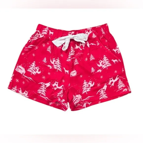 NWOT Hollister Christmas Shorts Pajama Set