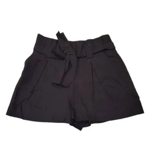 NWT L'agence Size 2 Black Paperbag Shorts