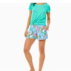 NWT Lilly Pulitzer Callahan Stretch Wish You Were Here shorts - 4 or 6