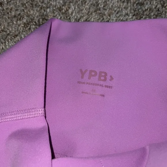 NWT YPB By Abercrombie &amp; Fitch SculptLUX 7&quot; Bike Short Warm Pink Size XS
