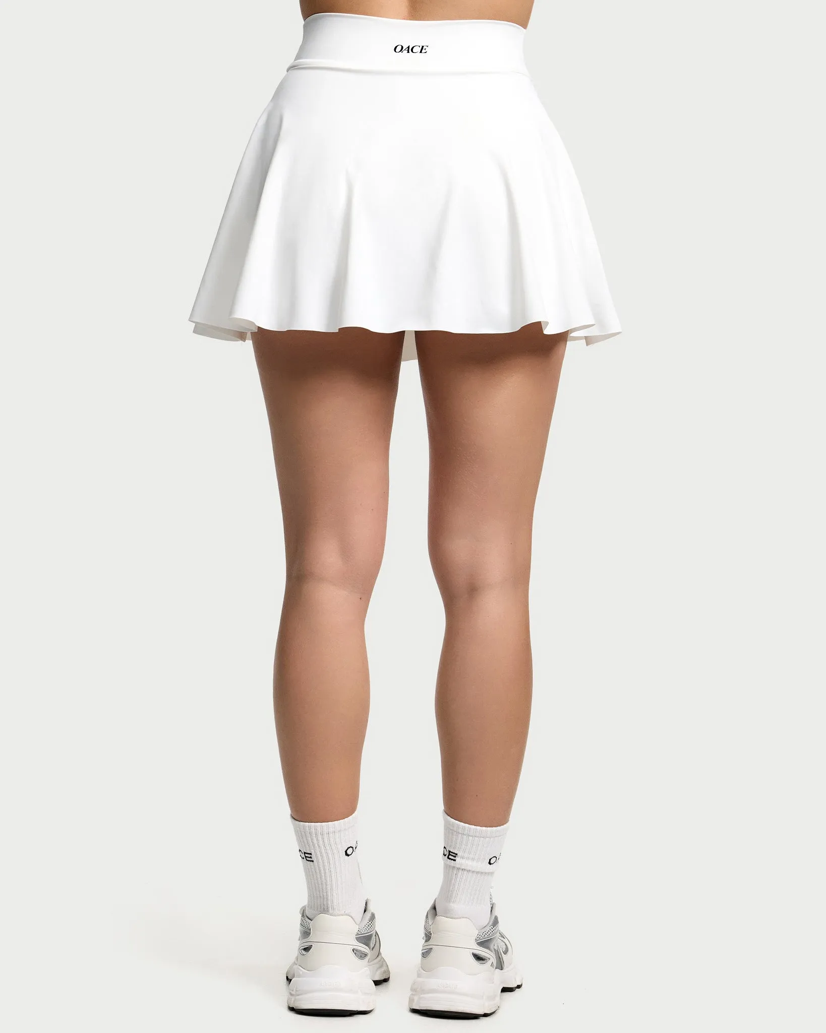 Nylon Crossed Skirt (Outlet)
