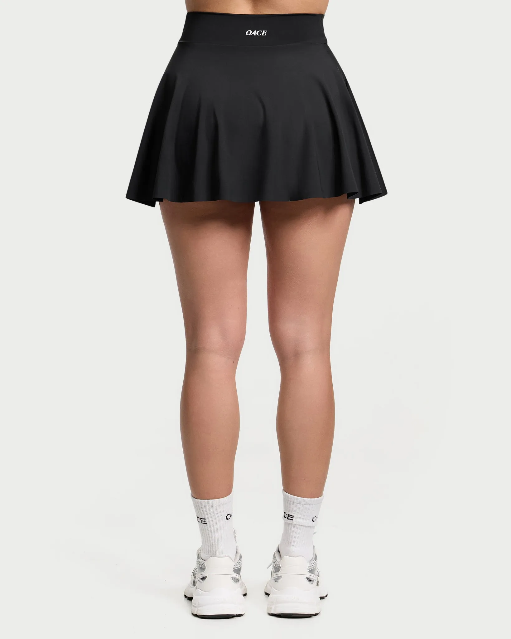 Nylon Crossed Skirt (Outlet)