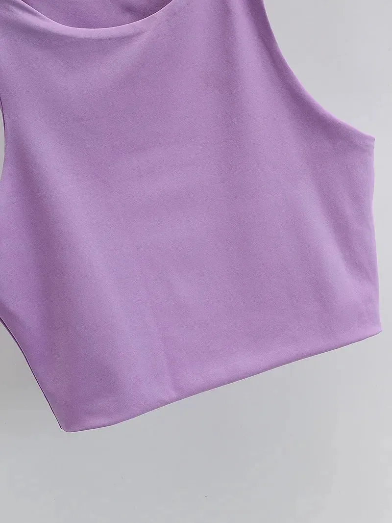 Obsidian Phoenix Women’s Slim Fit Tank Top - O-Neck, Sleeveless Nylon, Summer Fashion in 6 Colors