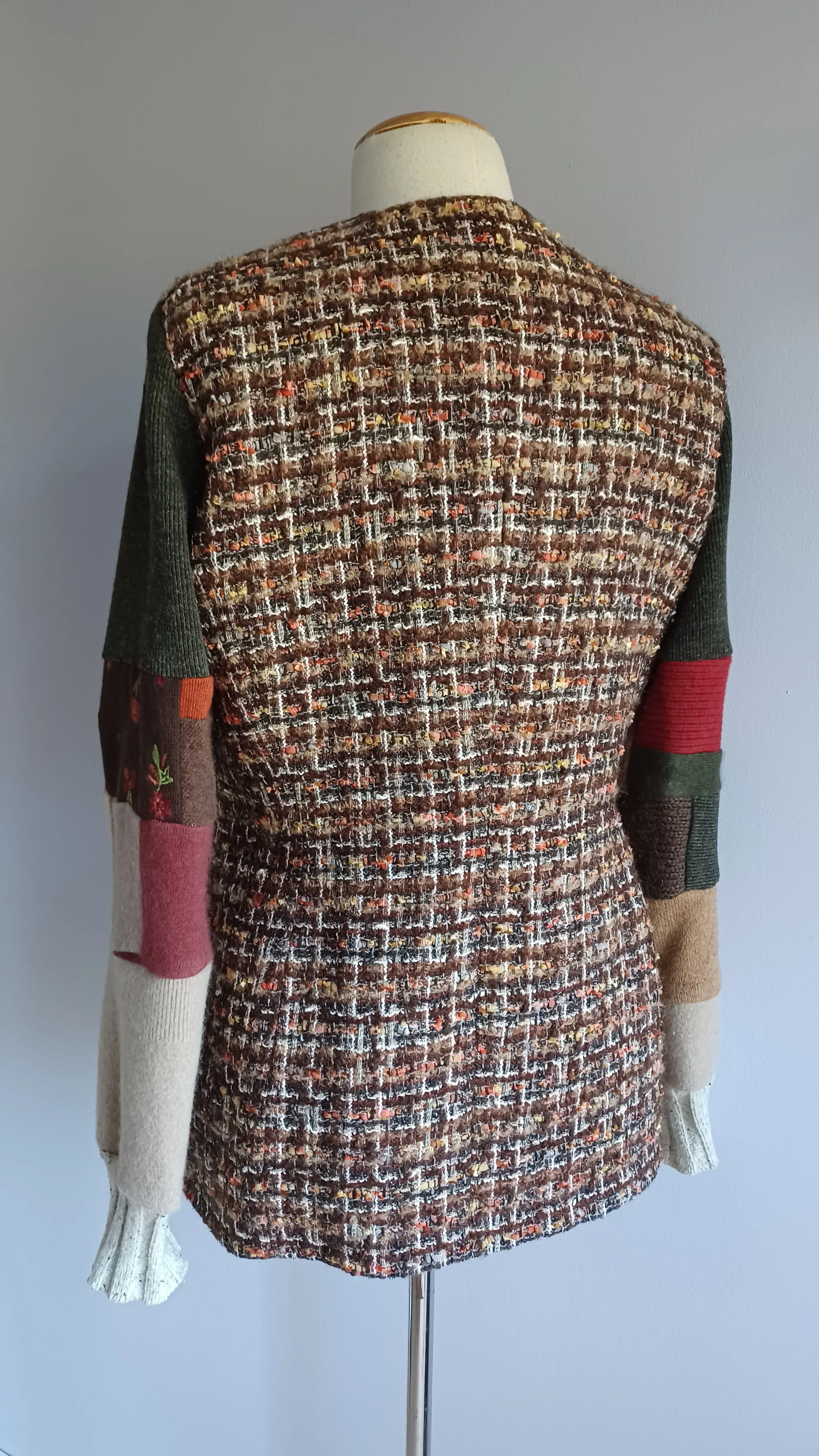 Oi Oi Blazer Autumnal Tweed - Heartfull Harvest