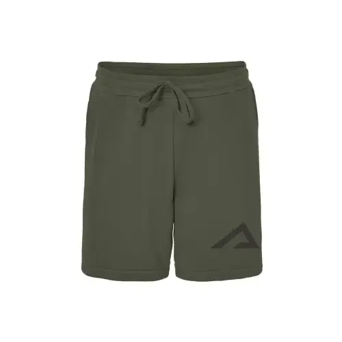 Olive Fleece Shorts