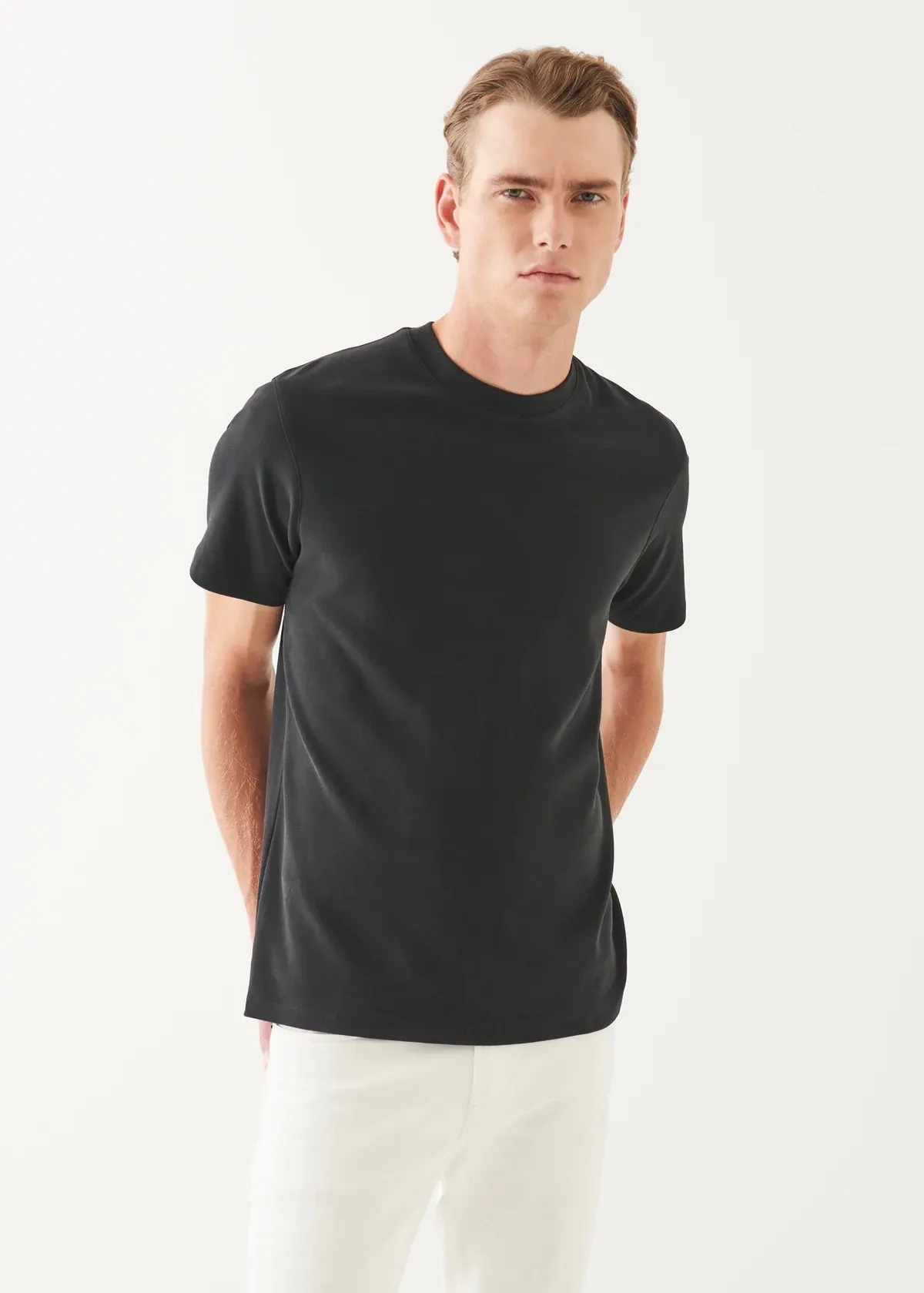 PATRICK ASSARAF Stretch Brushed T-Shirt