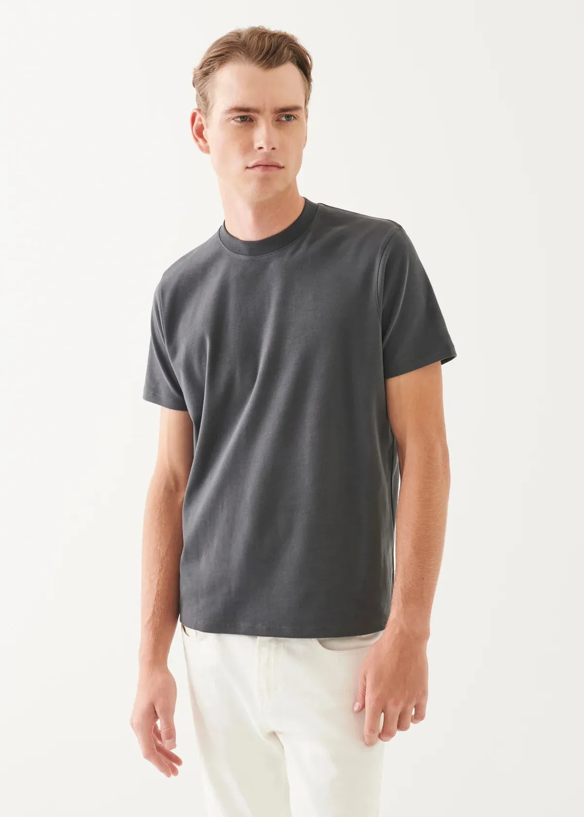 PATRICK ASSARAF Stretch Brushed T-Shirt