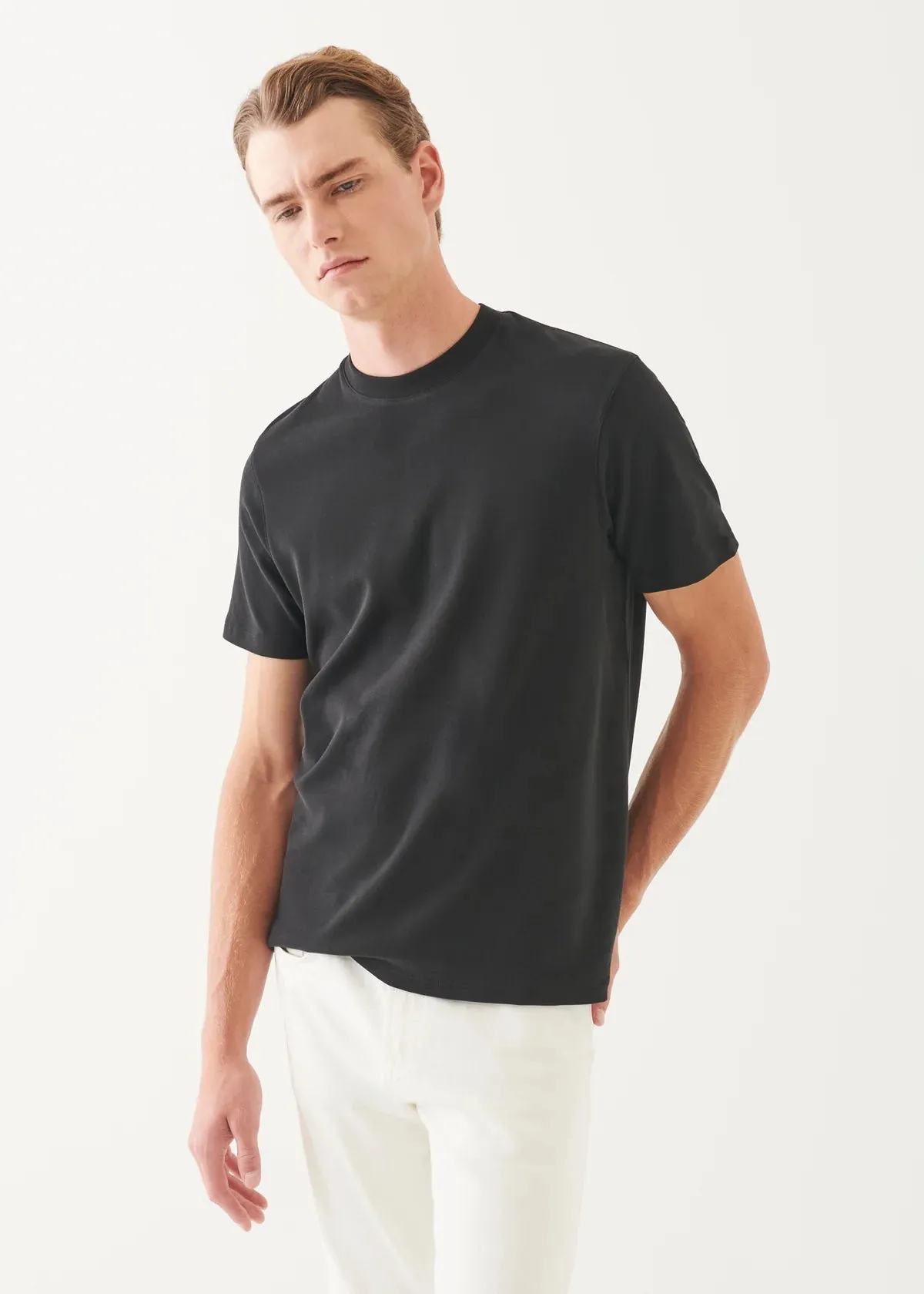 PATRICK ASSARAF Stretch Brushed T-Shirt