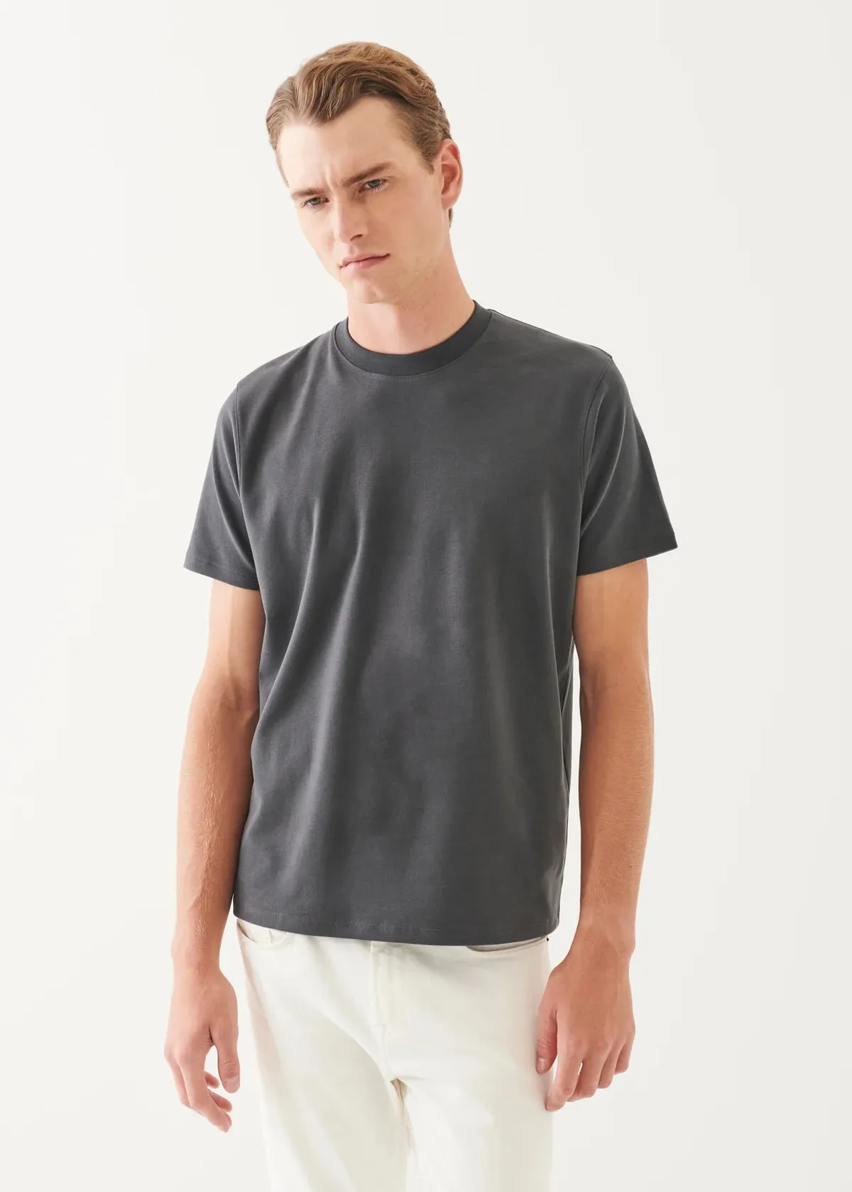 PATRICK ASSARAF Stretch Brushed T-Shirt