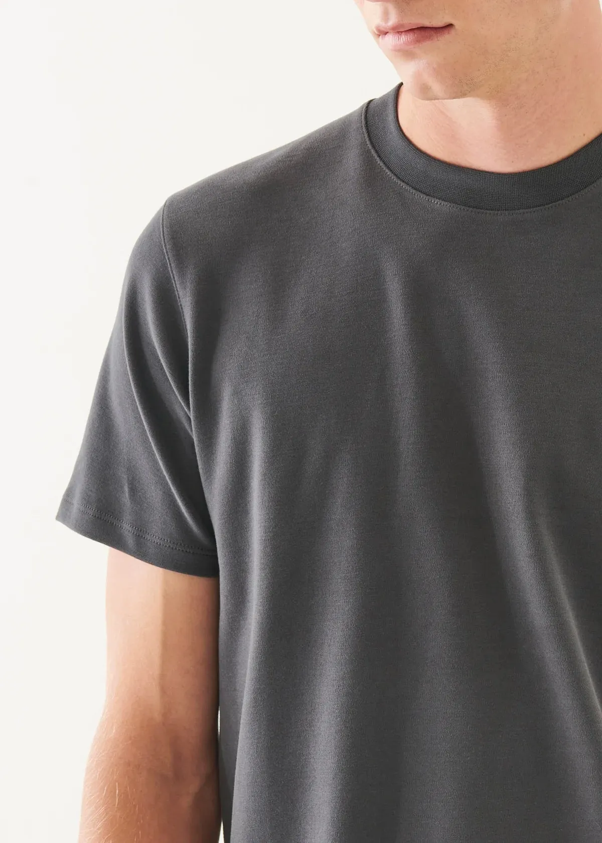 PATRICK ASSARAF Stretch Brushed T-Shirt