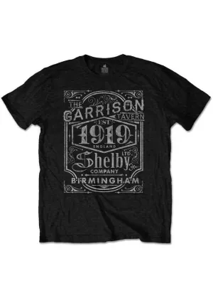 Peaky Blinders Men's Garrison Pub T-Shirt Black