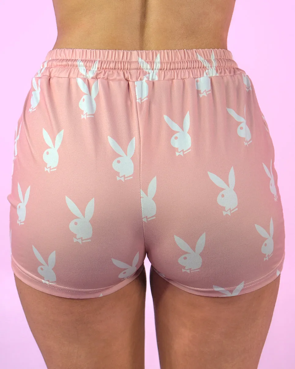 Pink 2pc Playboy Slumber Bunny Set