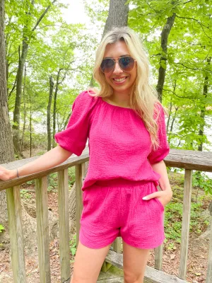 Pink Sands Short Set