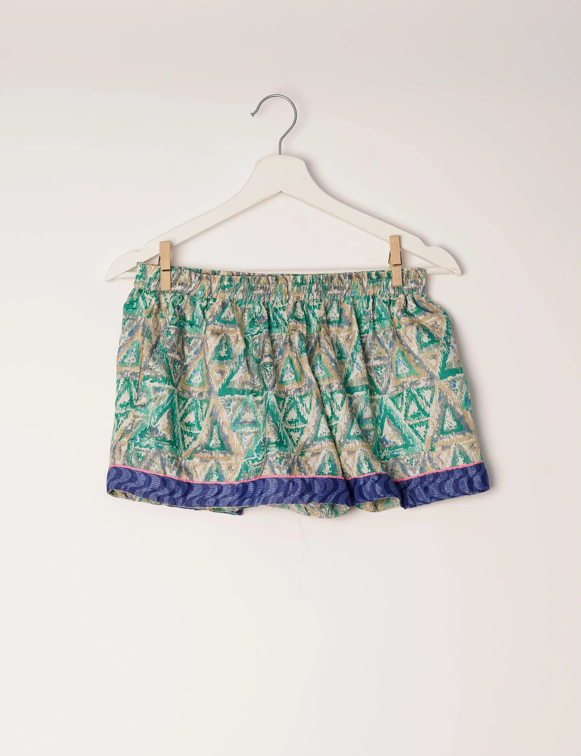 PJ SET SHORT WITH SHORT SLEEVES