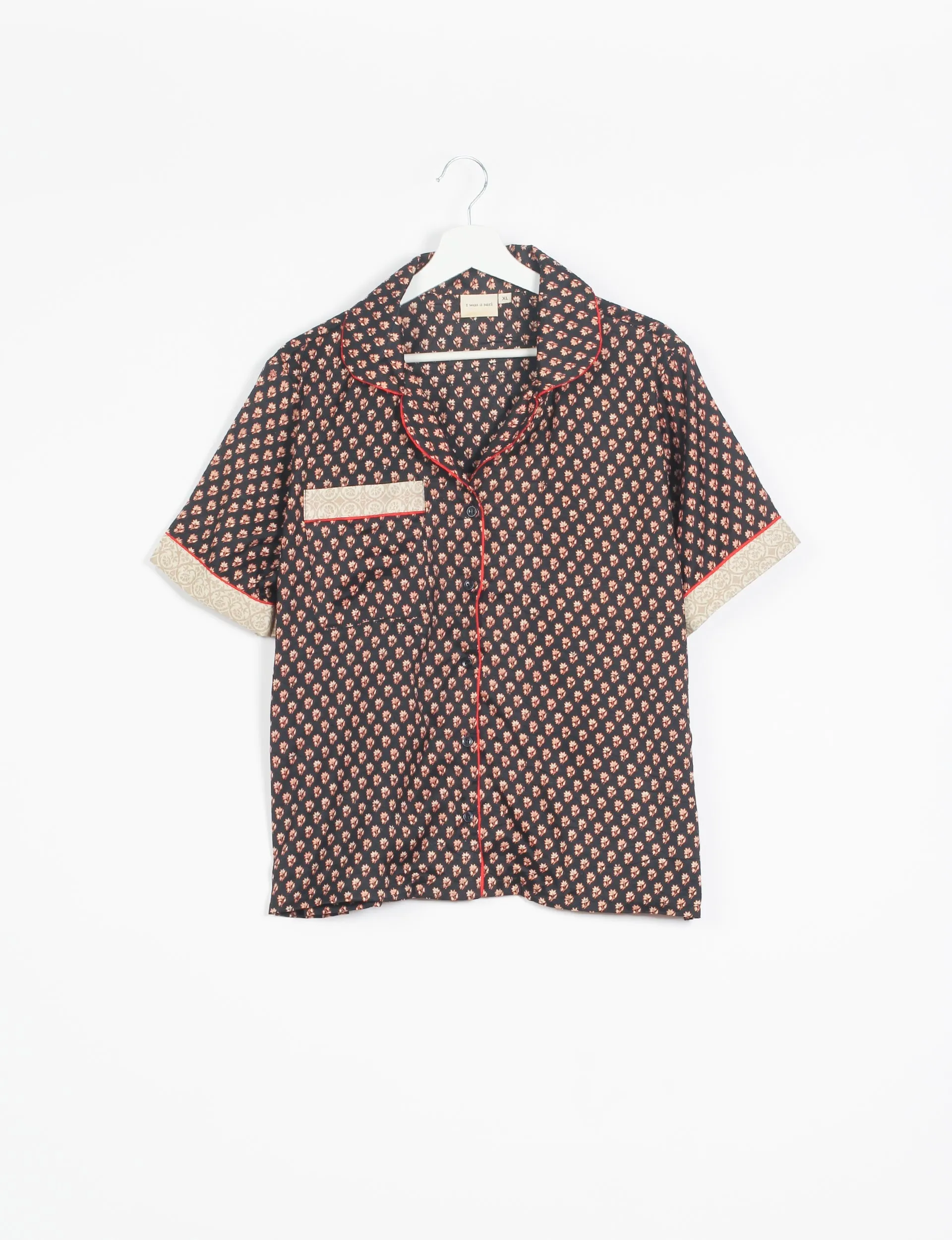 PJ SET SHORT WITH SHORT SLEEVES
