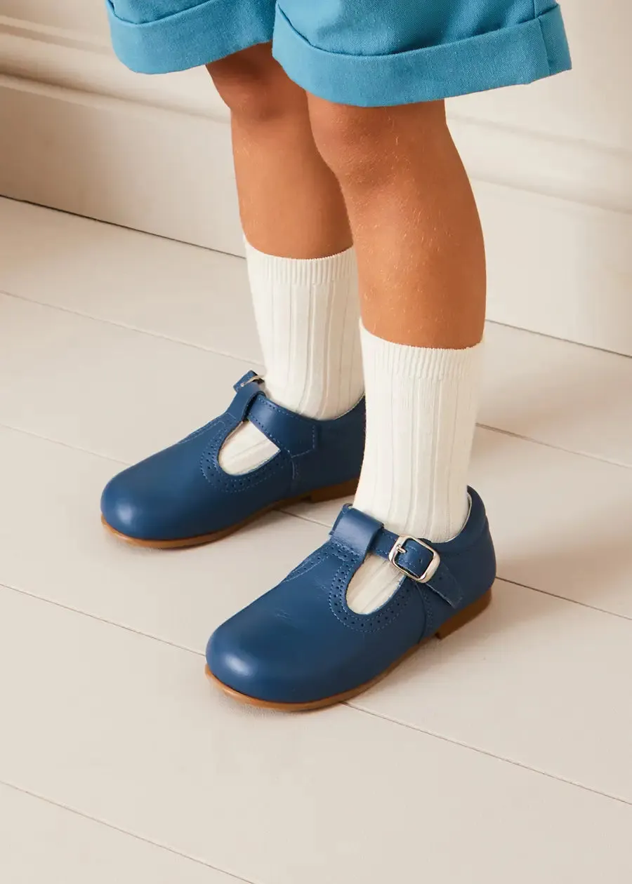 Plain Elasticated Shorts in Blue (12mths-4yrs)