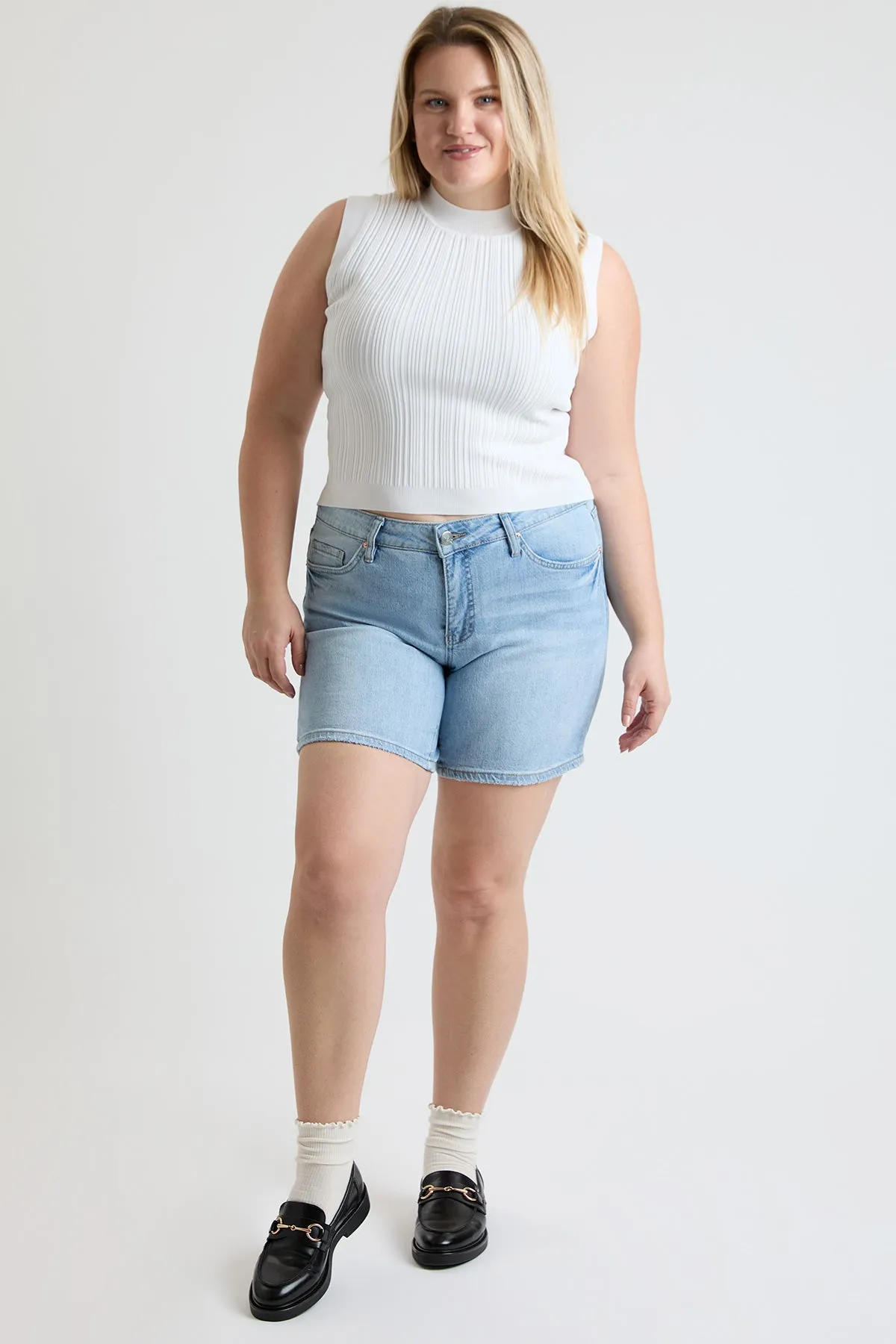 Plus High Rise Essential Short, Pack of 6