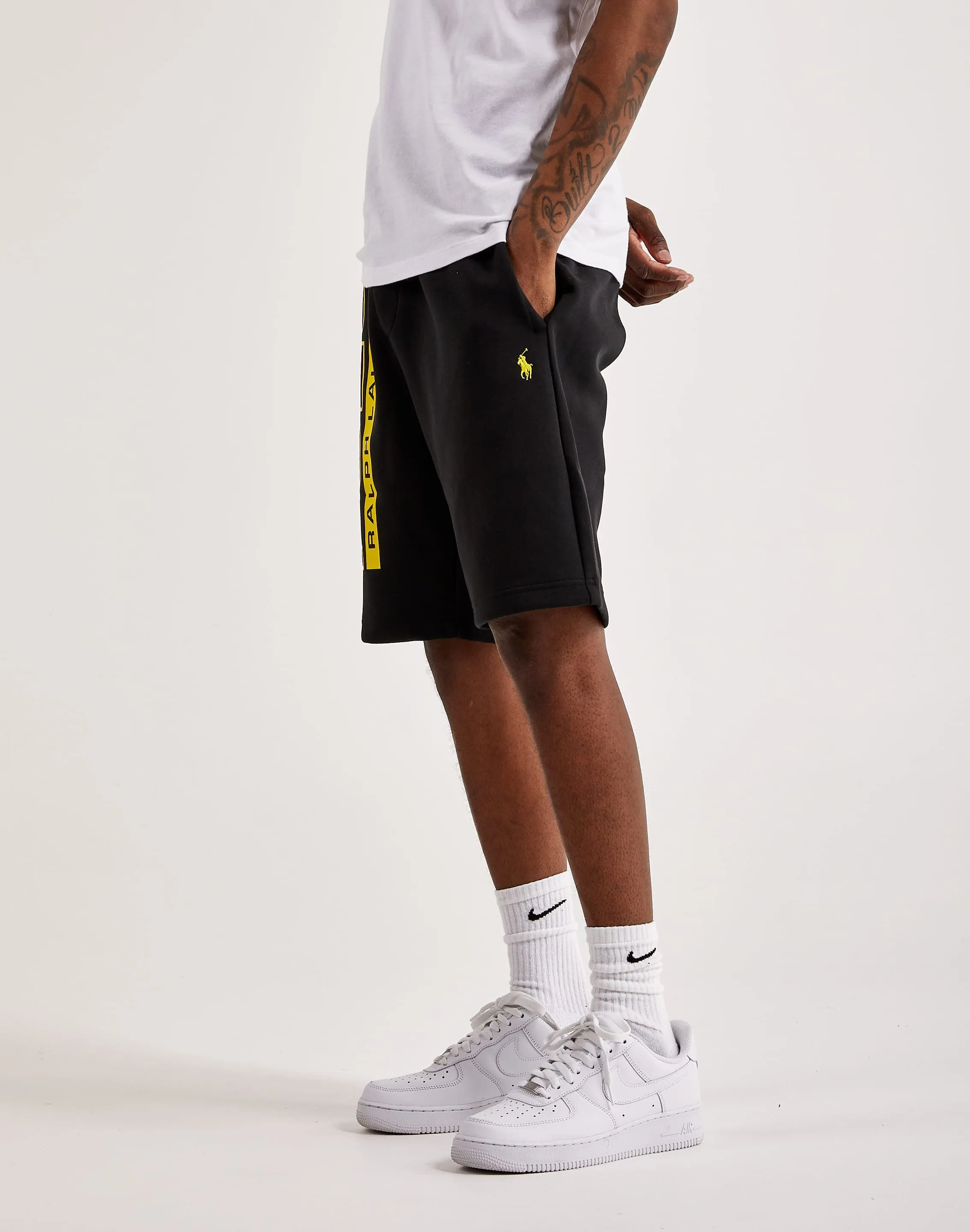 Polo Ralph Lauren Logo Double-Knit Shorts