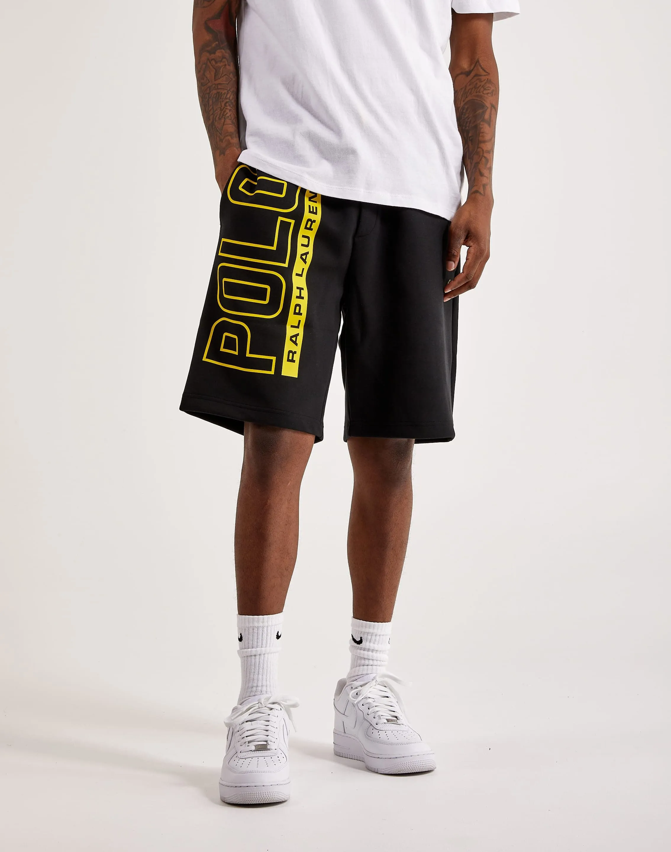 Polo Ralph Lauren Logo Double-Knit Shorts